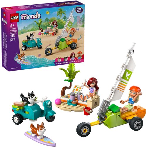 LEGO 42641 Friends Przygoda z surfującymi psami i skuterem