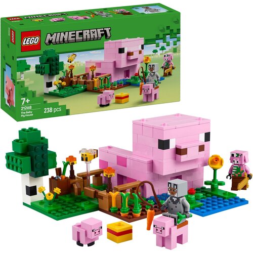LEGO 21268 Minecraft Dom prosiaczka