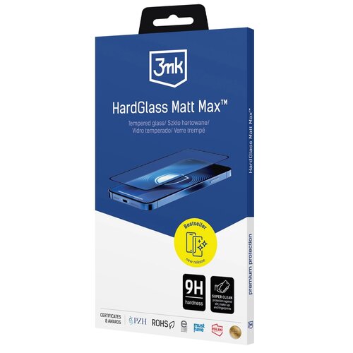 Szkło hartowane 3MK HardGlass Matt Max do Samsung Galaxy S25