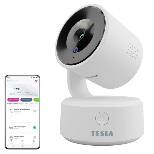 Kamera TESLA Smart Omni 360 Wewnętrzna, Wi-Fi, Kamera obrotowa