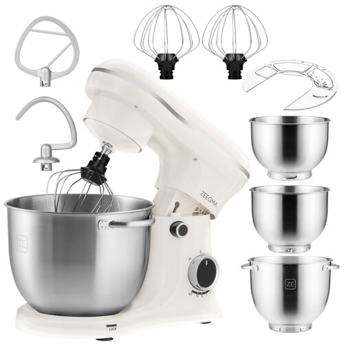Robot kuchenny planetarny ZEEGMA Planeet Trio Kremowy 1500W