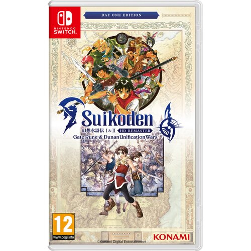 Suikoden I&II HD Remaster Gate Rune and Dunan Unification Wars Day One Edition Gra NINTENDO SWITCH