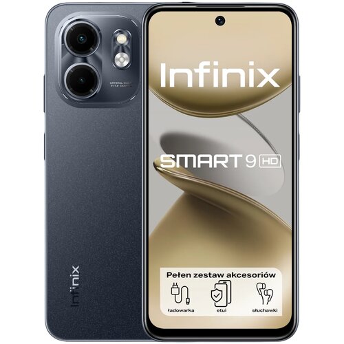 Smartfon INFINIX Smart 9 HD 4/64GB 6.7" 90Hz Czarny