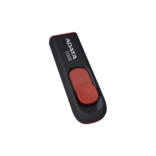 Pendrive A-DATA C008 16 GB Czarno-czerwony