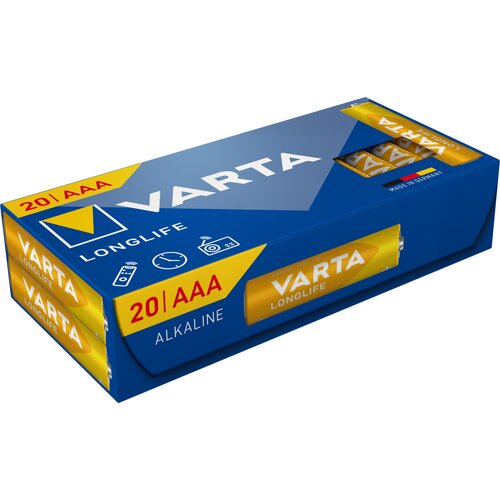 Baterie AAA LR03 VARTA Longlife (20 szt.)