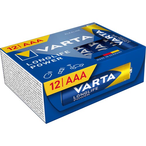 Baterie AAA LR3 VARTA Longlife Power (12 szt.)