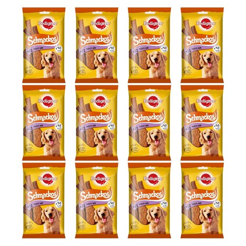 Przysmak dla psa PEDIGREE Schmackos Multi Mix 12 x 86 g