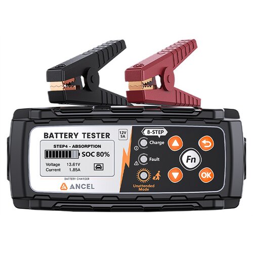 Tester i ładowarka do akumulatorów ANCEL BT521