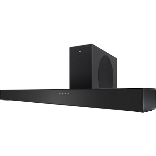 Soundbar JVC TH-E434B Czarny 2.1-kanałowy, Bezprzewodowy Subwoofer, HDMI ARC, Bluetooth, Dolby Audio