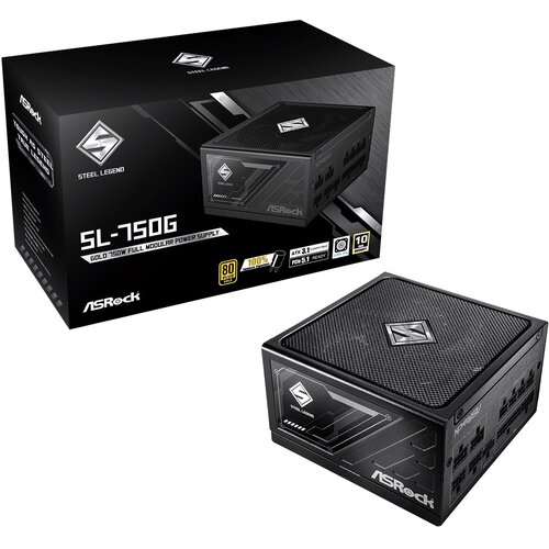 Zasilacz ASROCK Steel Legend SL-750G 750W 80 Plus Gold