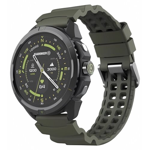 Smartwatch HAMMER Watch 2 Military Edition Czarny