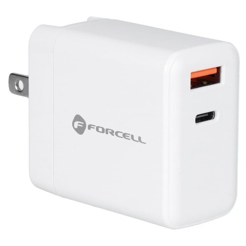 Ładowarka sieciowa FORCELL 3w1 45W Biały