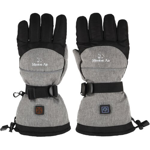 Podgrzewane rękawiczki MISSION AIR E-Gloves Czarno-szary