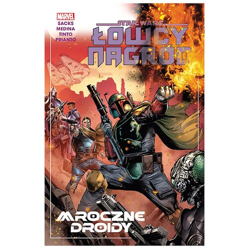 Komiks Star Wars Łowcy nagród Mroczne droidy Tom 7