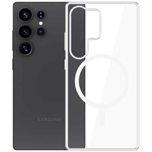 Etui XLINE MagSystem Clear Guardx do Samsung Galaxy S25 Ultra Przezroczysty