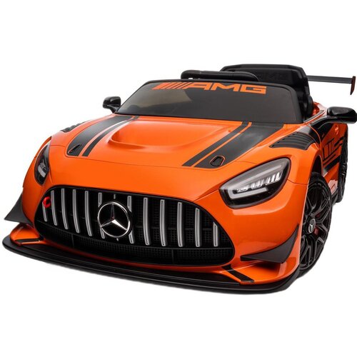Samochód dla dziecka ENERO Mercedes AMG GT3 Pomarańczowo-czarny
