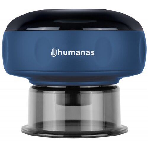 Masażer ręczny antycellulitowy HUMANAS BB01 Plus, Bańka masująca Niebieski