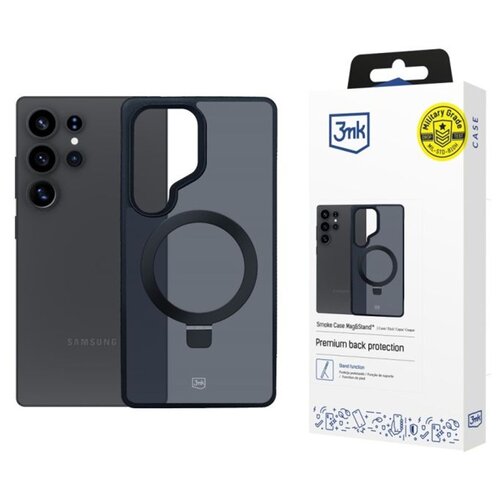 Etui 3MK Smoke Case Mag & Stand do Samsung Galaxy S25 Ultra