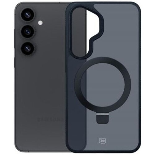 Etui 3MK Smoke Case Mag&Stand do Samsung Galaxy S25+ Czarny