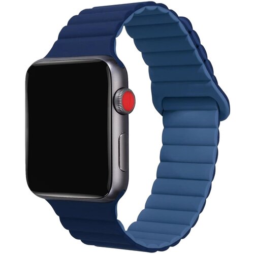 Pasek CELLY Mag do Apple Watch 8/9/10/SE/SE 2/SE 2022/Ultra/Ultra 2 (42/44/45/49mm) Niebieski