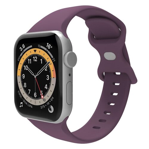 Pasek CELLY Silc do Apple Watch 8/9/SE/SE 2/SE 2022 (38/40/41mm) Fioletowy