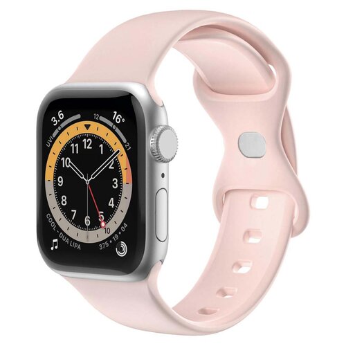 Pasek CELLY Silic do Apple Watch 8/9/10/SE/SE 2/SE 2022/Ultra/Ultra 2 (42/44/45/49mm) Różowy
