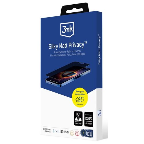Folia ochronna 3MK Silky Matt Privacy do Honor 200 Smart