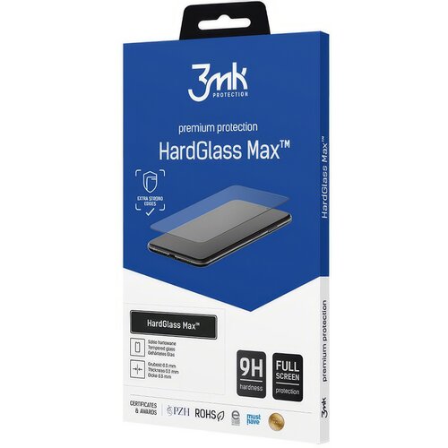 Szkło hartowane 3MK HardGlass Max Black do Samsung Galaxy A36/A56
