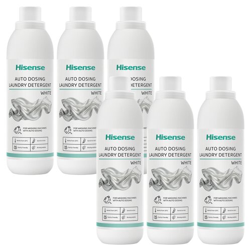 Płyn do prania HISENSE Auto Dosing Biały 6 x 950 ml