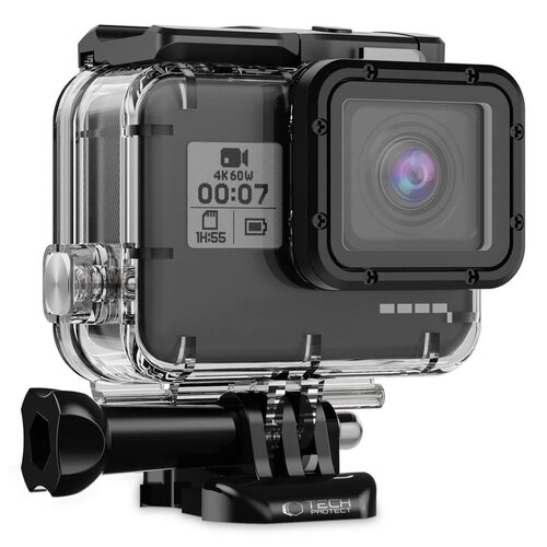 Wodoszczelna obudowa TECH-PROTECT GA200 do GoPro Hero 5/6/7 Przezroczysty