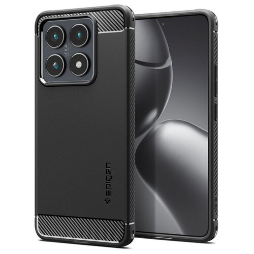 Etui SPIGEN Rugged Armor do Xiaomi 14T Pro Czarny