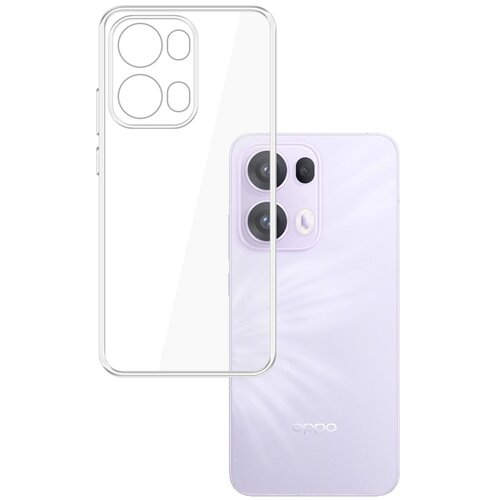 Etui 3MK Clear Case do Oppo Reno 13 Pro Przezroczysty