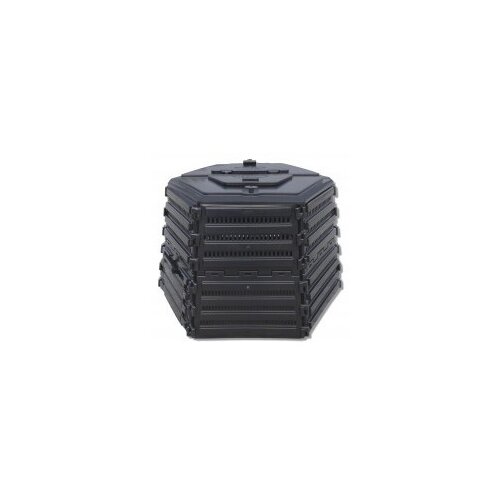 Ekokompostownik EKOBAT Termo XL-1400 Czarny