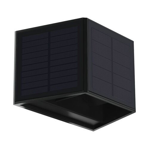 Kinkiet zewnętrzny solarny ELIGHT Wings EKO9097 Czarny