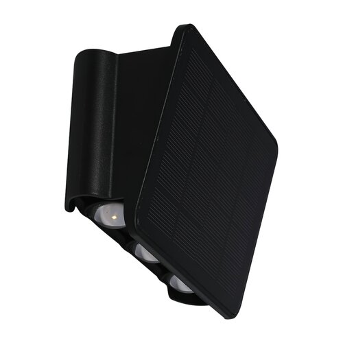 Kinkiet zewnętrzny solarny ELIGHT Alf EKO9100 Czarny