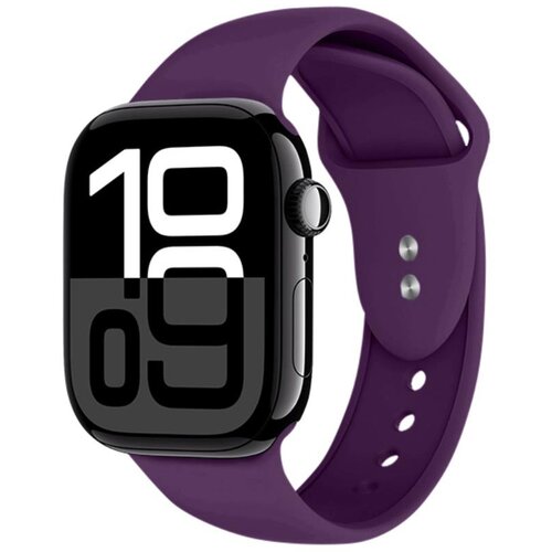Pasek CRONG Liquid do Apple Watch (38/40/41/42mm) Śliwkowy