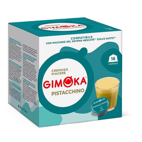 Kapsułki GIMOKA Pistacchino do ekspresu Nescafe Dolce Gusto (16 szt.)