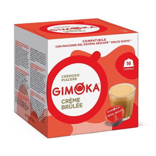 Kapsułki GIMOKA Creme Brulee do ekspresu Nescafe Dolce Gusto (16 szt.)