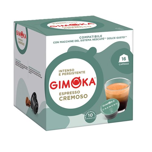 Kapsułki GIMOKA Cremoso do ekspresu Nescafe Dolce Gusto (16 szt.)