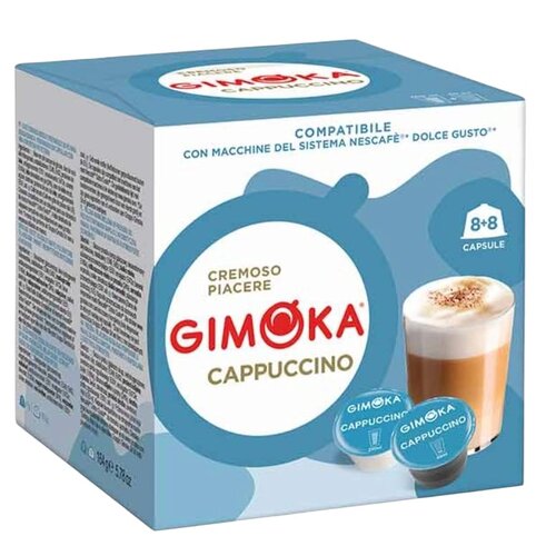 Kapsułki GIMOKA Cappuccino do ekspresu Nescafe Dolce Gusto (16 szt.)
