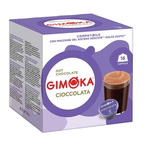 Kapsułki GIMOKA Cioccolata do ekspresu Nescafe Dolce Gusto (16 szt.)