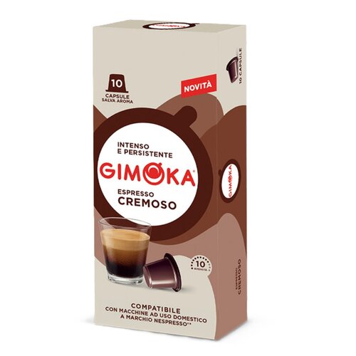 Kapsułki GIMOKA Cremoso do ekspresu Nespresso (10 szt.)
