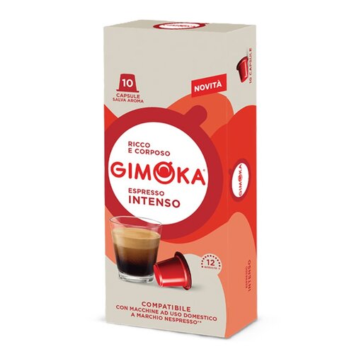 Kapsułki GIMOKA Intenso do ekspresu Nespresso (10 szt.)