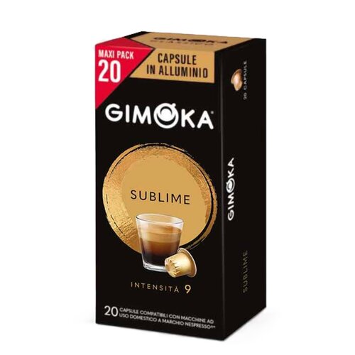 Kapsułki GIMOKA Sublime do ekspresu Nespresso (20 szt.)