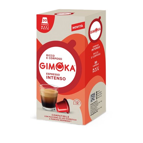 Kapsułki GIMOKA Intenso do ekspresu Nespresso (30 szt.)