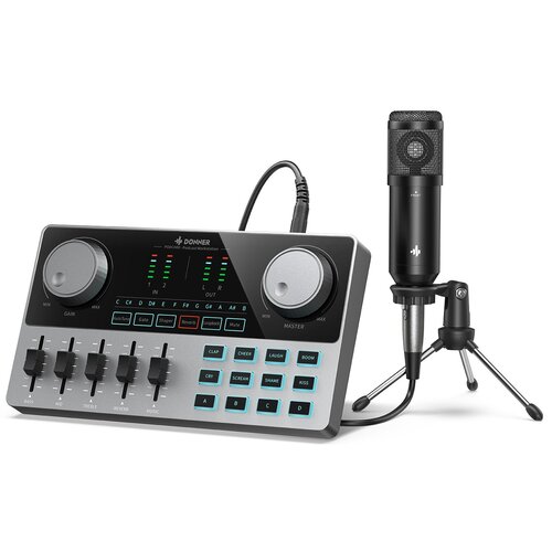 Zestaw z mikrofonem DONNER Podcast Bundle