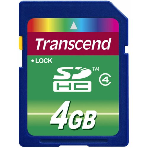 Karta pamięci TRANSCEND SDHC 4GB Class 4