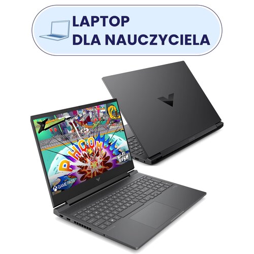 Laptop HP Victus 15-FA1423NW 15.6" IPS 144Hz i5-12450H 16GB RAM 512GB SSD GeForce RTX2050 Windows 11 Home