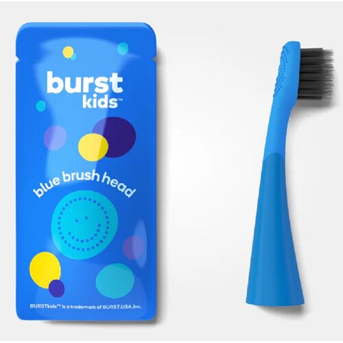 Oryginalna końcówka szczoteczki BURST Kids Niebieski 1 szt. (końcówka dla Dzieci)