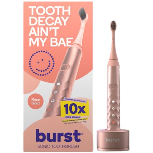 Szczoteczka soniczna BURST Oral Care Różowo-złoty